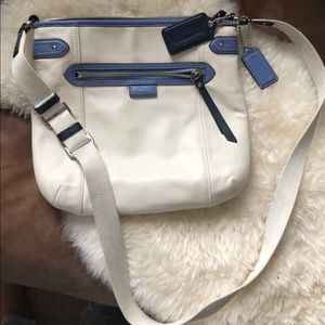 Coach leather crossbody bag